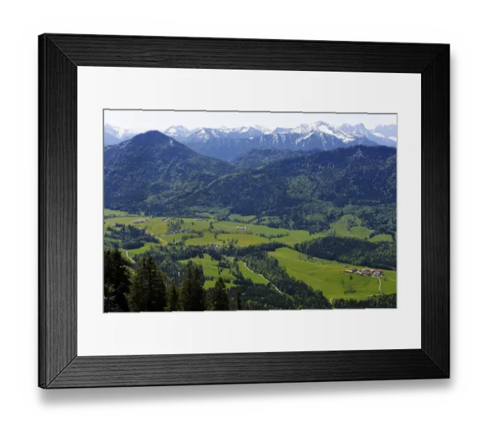 Framed Print : View from Mt Hirschkopfhoernl to Jachenau, Toelzer Land region, Isarwinkel region, Upper Bavaria, Bavaria, Germany, Europe, PublicGround Framed Print : View from Mt Hirschkopfhoernl to Jachenau, Toelzer Land region, Isarwinkel region, Upper Bavaria, Bavaria, Germany, Europe, PublicGround