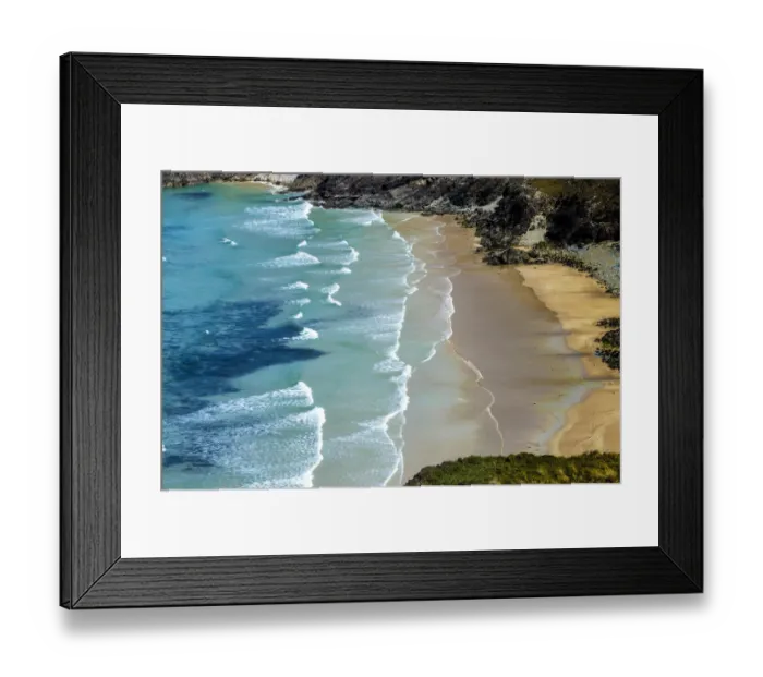 Framed Print : Ocean surf at a sandy bay, Tranarossan Bay, County Donegal, Republic of Ireland, Europe Framed Print : Ocean surf at a sandy bay, Tranarossan Bay, County Donegal, Republic of Ireland, Europe