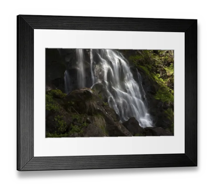 Framed Print : Zweribach Waterfall on Kandel Mountain in the Black Forest, Baden-Wuerttemberg, Germany, Europe Framed Print : Zweribach Waterfall on Kandel Mountain in the Black Forest, Baden-Wuerttemberg, Germany, Europe
