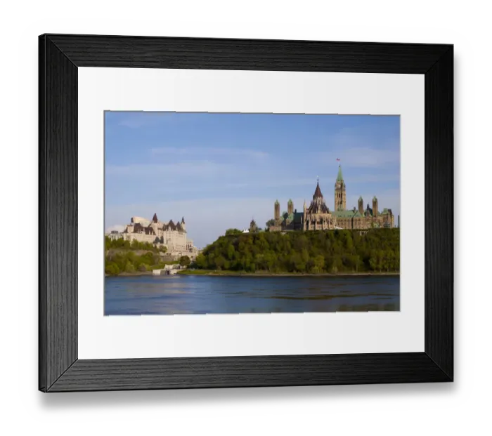 Framed Print : Canadian Parliament Buildings Framed Print : Canadian Parliament Buildings