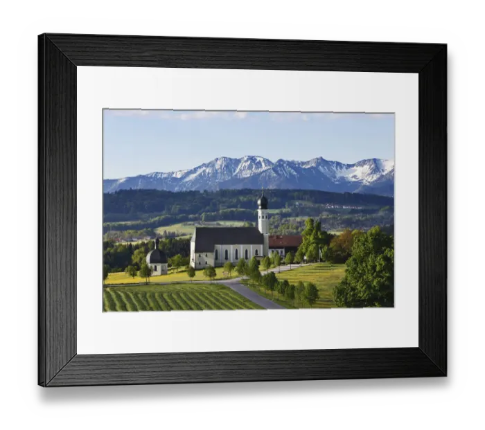 Framed Print : Pilgrimage church of St. Marinus and Anian in Wilparting, community of Irschenberg, Mangfall Mountains, Oberland region, Upper Bavaria, Bavaria, Germany, Europe Framed Print : Pilgrimage church of St. Marinus and Anian in Wilparting, community of Irschenberg, Mangfall Mountains, Oberland region, Upper Bavaria, Bavaria, Germany, Europe