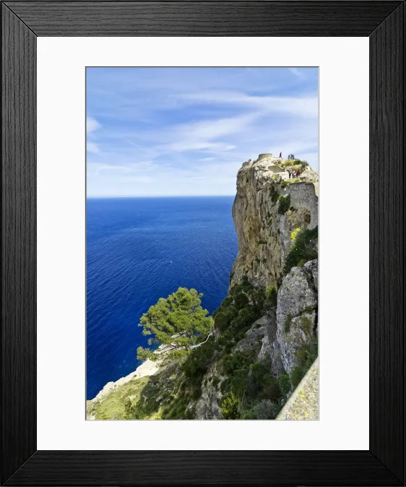 Framed Print : Cap de Formentor, Mallorca, Majorca, Balearic Islands, Spain, Europe