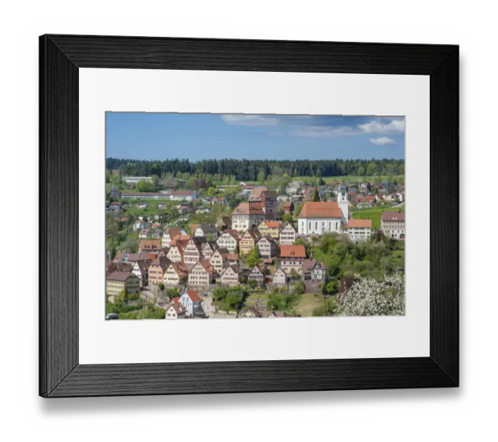 Framed Print : Townscape, historical old town, Altensteig, Nordschwarzwald, Schwarzwald, Baden-Wurttemberg, Germany Framed Print : Townscape, historical old town, Altensteig, Nordschwarzwald, Schwarzwald, Baden-Wurttemberg, Germany
