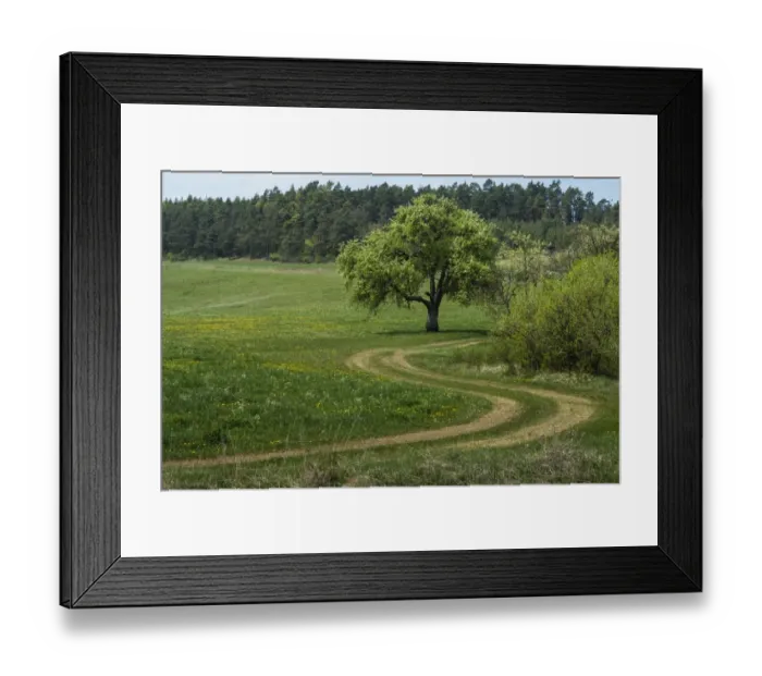 Framed Print : Farm road near Hohenfelden, Thuringia, Germany, Europe Framed Print : Farm road near Hohenfelden, Thuringia, Germany, Europe