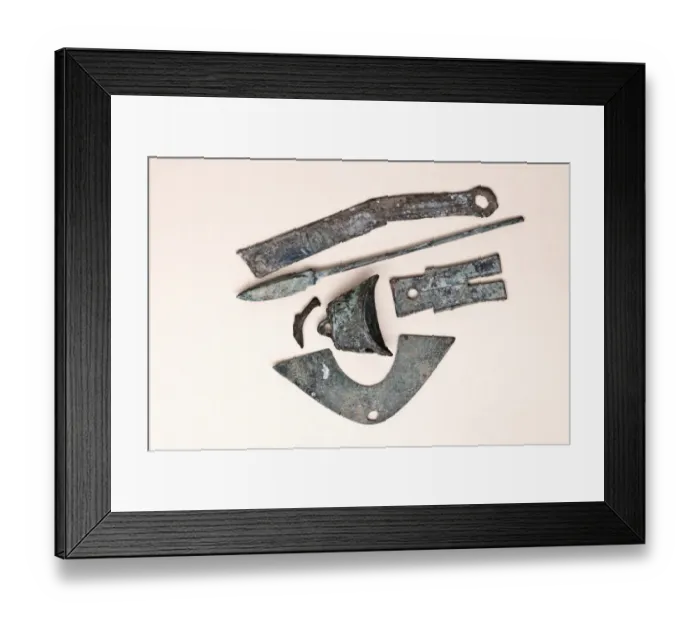 Framed Print : Primitive money, pre-cash means of payment, primary money Framed Print : Primitive money, pre-cash means of payment, primary money