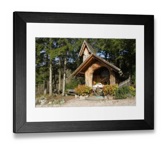 Framed Print : Hubertuskapelle chapel, Lower Austria, Austria, Europe Framed Print : Hubertuskapelle chapel, Lower Austria, Austria, Europe