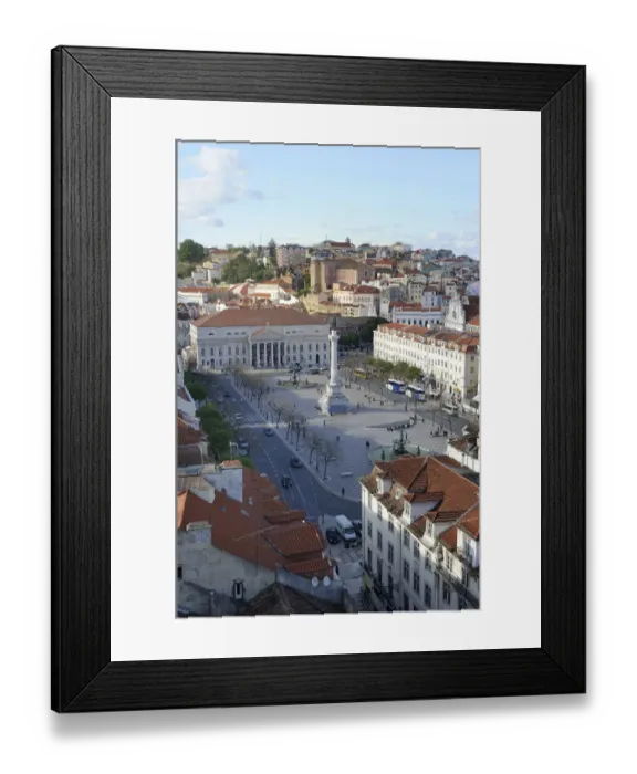Framed Print : Praca do Rossio square with the National Theatre, Teatro Nacional Dona Maria II and the Dom Pedro IV column, Lisbon, Portugal, Europe Framed Print : Praca do Rossio square with the National Theatre, Teatro Nacional Dona Maria II and the Dom Pedro IV column, Lisbon, Portugal, Europe