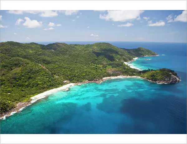 Anse Bazarca, Pointe Police and Police Bay, Southern Mahe, Mahe, Seychelles, Africa, Indian Ocean