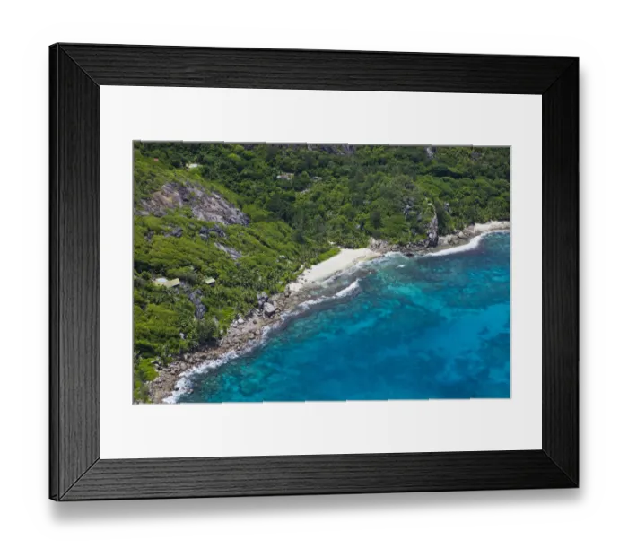 Framed Print : Anse Cachee and Anse Coral, Southern Mahe, Mahe, Seychelles, Africa, Indian Ocean Framed Print : Anse Cachee and Anse Coral, Southern Mahe, Mahe, Seychelles, Africa, Indian Ocean