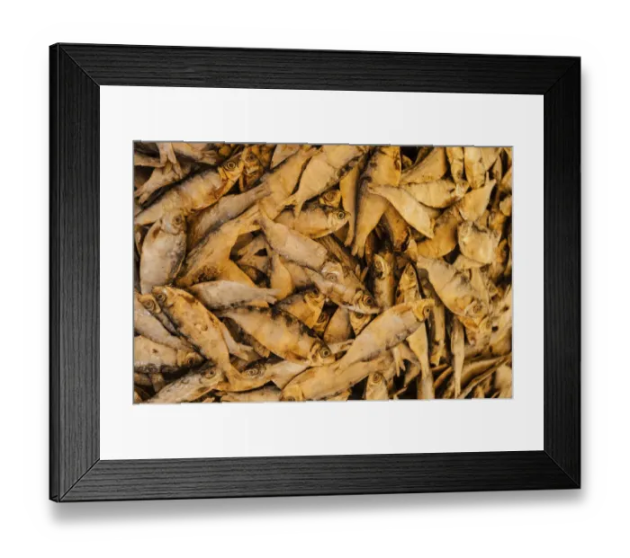 Framed Print : Fried fish Framed Print : Fried fish
