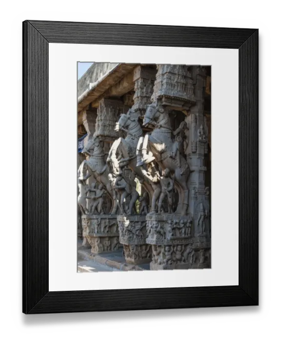Framed Print : Horse statues, temple city of Srirangam, Tiruchirappalli, Tamil Nadu, India Framed Print : Horse statues, temple city of Srirangam, Tiruchirappalli, Tamil Nadu, India