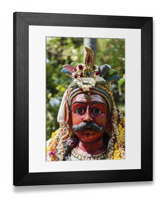 Framed Print : Statue of the god Madurai Veeran, Mandavi, Tamil Nadu, India Framed Print : Statue of the god Madurai Veeran, Mandavi, Tamil Nadu, India