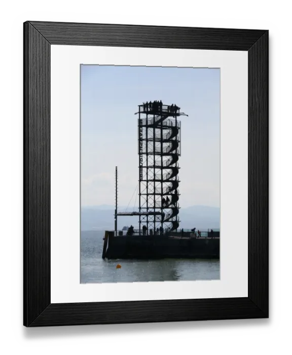 Framed Print : Viewing platform, Friedrichshafen, Lake Constance, Baden-Wuerttemberg, Germany, Europe Framed Print : Viewing platform, Friedrichshafen, Lake Constance, Baden-Wuerttemberg, Germany, Europe