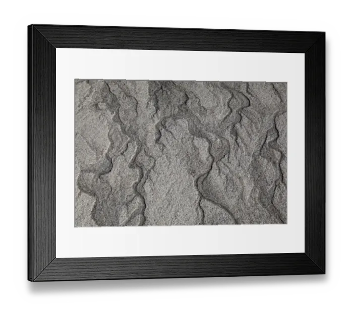 Framed Print : Patterns in the sand Framed Print : Patterns in the sand