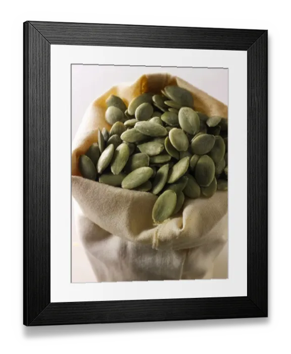 Framed Print : Pumpkin seeds Framed Print : Pumpkin seeds