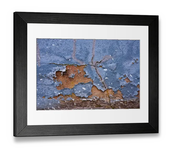 Framed Print : Texture, plastered wall, peeling paint Framed Print : Texture, plastered wall, peeling paint