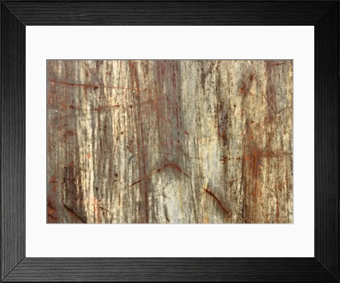Framed Print : Texture, metal with paint Framed Print : Texture, metal with paint