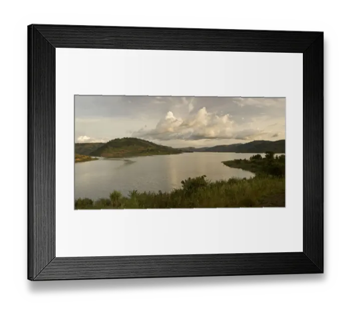 Framed Print : Evening mood at Lake Bunyonyi, Kisoro, southwestern Uganda Framed Print : Evening mood at Lake Bunyonyi, Kisoro, southwestern Uganda