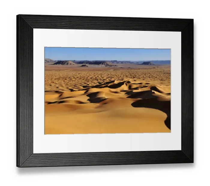 Framed Print : Morning light on sand dunes at Erg Tihoulahoun, Immidir, Algeria, Sahara, North Africa Framed Print : Morning light on sand dunes at Erg Tihoulahoun, Immidir, Algeria, Sahara, North Africa