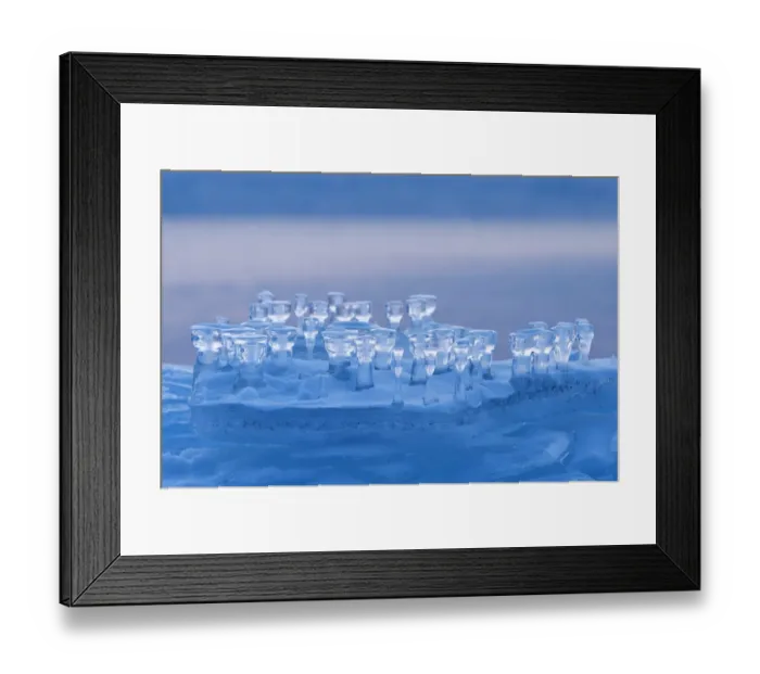 Framed Print : Ice formation on an ice floe Framed Print : Ice formation on an ice floe
