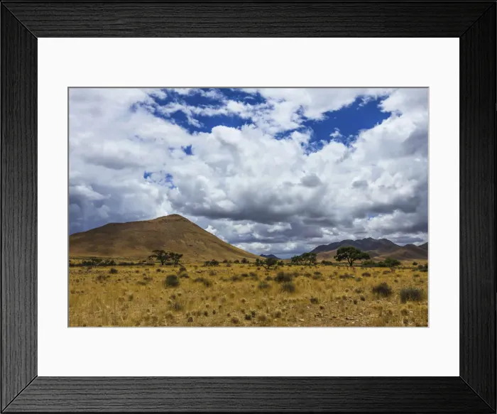 Framed Print : Landscape in the south of Namibia, Africa Framed Print : Landscape in the south of Namibia, Africa