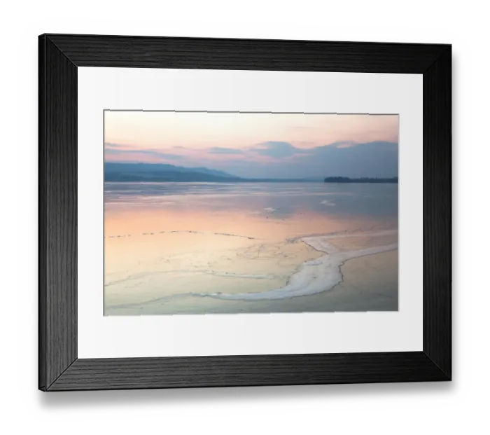Framed Print : Ice floes on Lake Constance in the evening light near Allensbach, Baden-Wuerttemberg, Germany, Europe, PublicGround - IMPORTANT Non-exclusive usage, retail calendar, duration Jan. 1, 2016 - Dec. 31, 2016, territory DEU, AUT, CHE - Framed Print : Ice floes on Lake Constance in the evening light near Allensbach, Baden-Wuerttemberg, Germany, Europe, PublicGround - IMPORTANT Non-exclusive usage, retail calendar, duration Jan. 1, 2016 - Dec. 31, 2016, territory DEU, AUT, CHE -