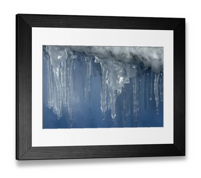 Framed Print : Icicles Framed Print : Icicles
