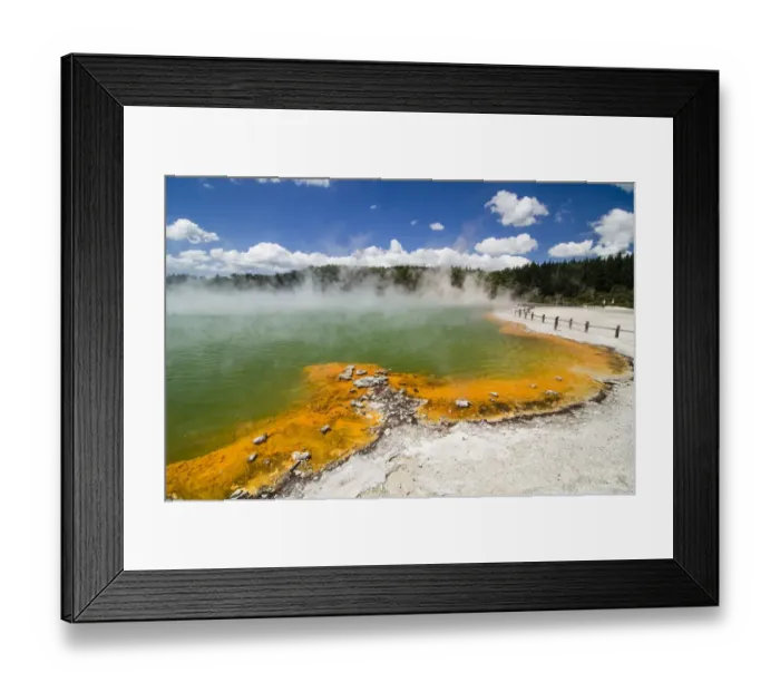 Framed Print : Hot springs at Rororua, Champagne Pool, hot spring in the Waiotapu geothermal area, Waiotapu Geothermal Wonderland, Rotorua, North Island, New Zealand, Oceania Framed Print : Hot springs at Rororua, Champagne Pool, hot spring in the Waiotapu geothermal area, Waiotapu Geothermal Wonderland, Rotorua, North Island, New Zealand, Oceania
