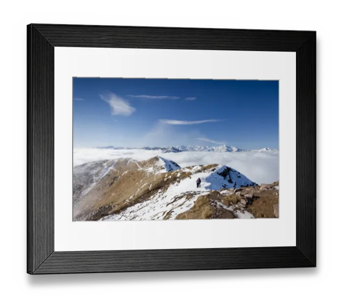 Framed Print : Hikers on Grossen Laugenspitze Mountain above the Laugenalm alpine pasture, looking towards the Ultimo Mountains, Gampen Pass, Alto Adige, Italy, Europe Framed Print : Hikers on Grossen Laugenspitze Mountain above the Laugenalm alpine pasture, looking towards the Ultimo Mountains, Gampen Pass, Alto Adige, Italy, Europe