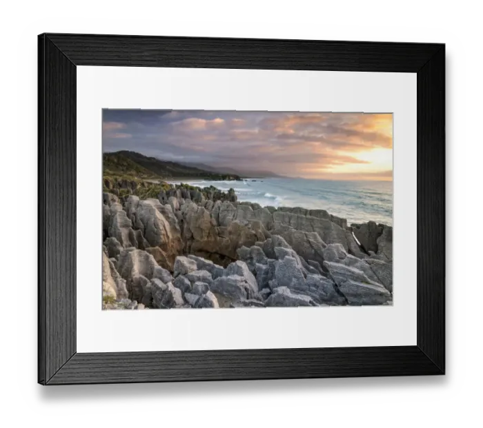 Framed Print : Pancake Rocks, Paparoa National Park, Punakaiki, South Island, New Zealand Framed Print : Pancake Rocks, Paparoa National Park, Punakaiki, South Island, New Zealand