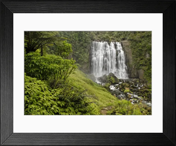 Framed Print : Marokopa Falls, Waikato, North Island, New Zealand Framed Print : Marokopa Falls, Waikato, North Island, New Zealand
