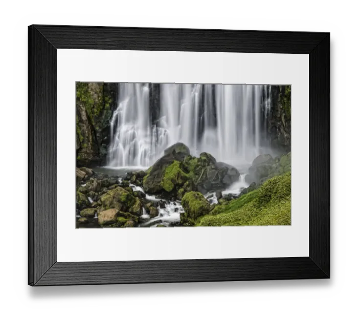 Framed Print : Marokopa Falls, Waitomo, King Country, North Island, New Zealand Framed Print : Marokopa Falls, Waitomo, King Country, North Island, New Zealand