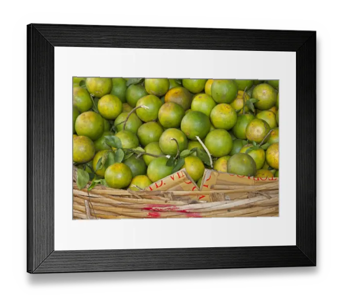 Framed Print : Green Pursat-oranges, a special variety of oranges at a market in Battambang, Cambodia, Southeast Asia Framed Print : Green Pursat-oranges, a special variety of oranges at a market in Battambang, Cambodia, Southeast Asia