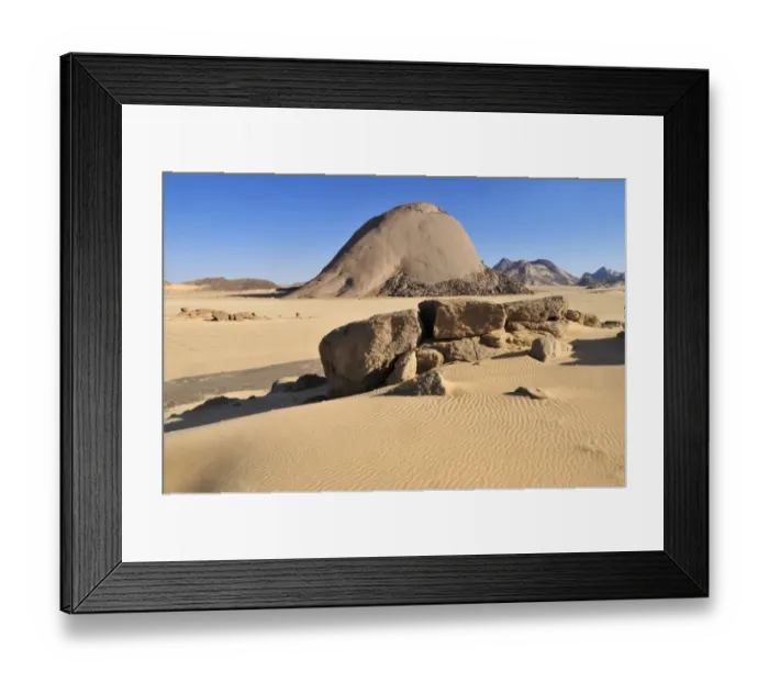 Framed Print : Huge granite dome at Tehenadou, Adrar nAhnet, Algeria, Sahara, North Africa Framed Print : Huge granite dome at Tehenadou, Adrar nAhnet, Algeria, Sahara, North Africa