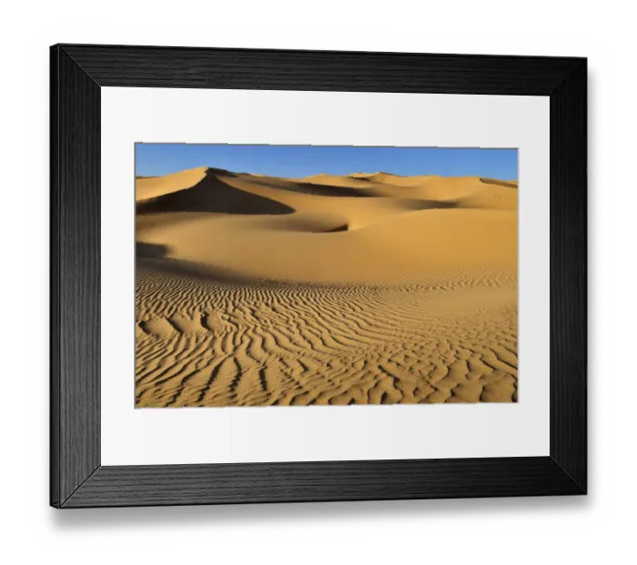 Framed Print : Small erg or sand dunes near Tehenadou, Adrar nAhnet, Adrar Ahnet, Algeria, Sahara, North Africa Framed Print : Small erg or sand dunes near Tehenadou, Adrar nAhnet, Adrar Ahnet, Algeria, Sahara, North Africa