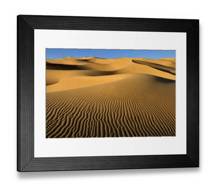 Framed Print : Small erg or sand dunes near Tehenadou, Adrar nAhnet, Algeria, Sahara, North Africa Framed Print : Small erg or sand dunes near Tehenadou, Adrar nAhnet, Algeria, Sahara, North Africa