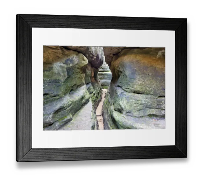 Framed Print : Erroneous Rocks, Bledne Skaly, Stolowe Mountains National Park, Poland Framed Print : Erroneous Rocks, Bledne Skaly, Stolowe Mountains National Park, Poland