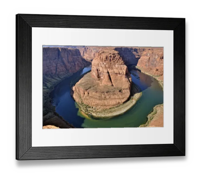 Framed Print : Horseshoe Bend, Colorado River, Colorado River, Page, Arizona, United States Framed Print : Horseshoe Bend, Colorado River, Colorado River, Page, Arizona, United States