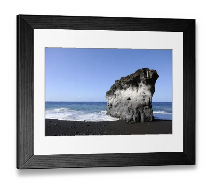 Framed Print : Rock on the beach of Puerto Naos, La Palma, Canary Islands, Canary Islands, Spain, Europe, PublicGround Framed Print : Rock on the beach of Puerto Naos, La Palma, Canary Islands, Canary Islands, Spain, Europe, PublicGround