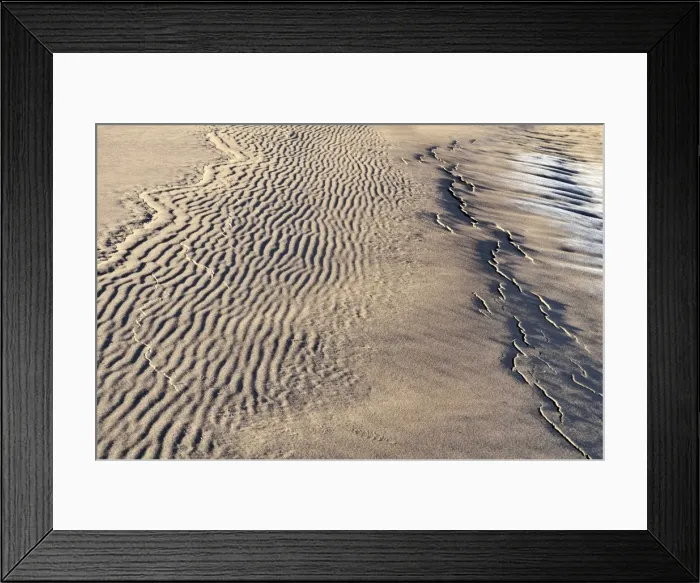 Framed Print : Frozen sandy soil, still partially covered with frost, Great Sand Dunes National Park, Mosca, Colorado, USA Framed Print : Frozen sandy soil, still partially covered with frost, Great Sand Dunes National Park, Mosca, Colorado, USA