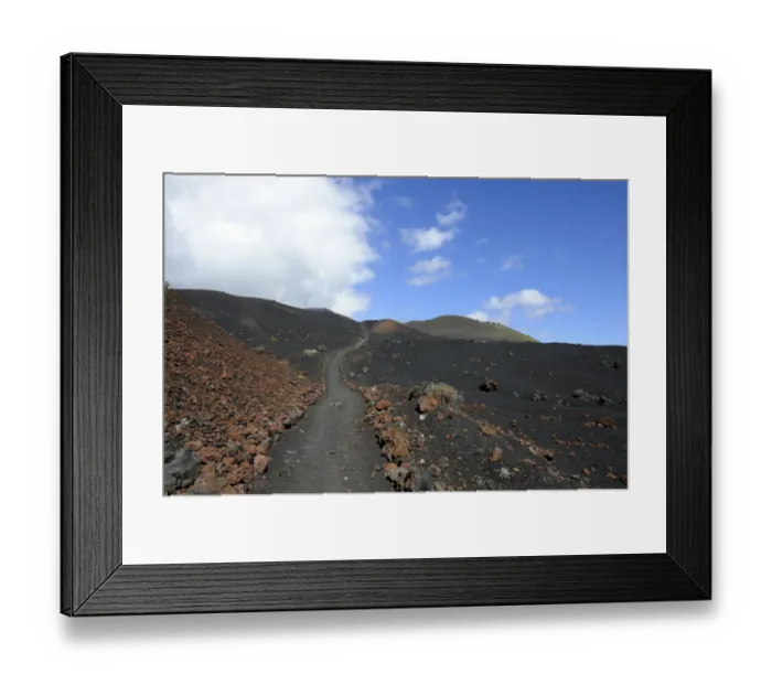 Framed Print : Volcanic landscape near Fuencaliente, La Palma, Canary Islands, Spain, Europe, PublicGround Framed Print : Volcanic landscape near Fuencaliente, La Palma, Canary Islands, Spain, Europe, PublicGround