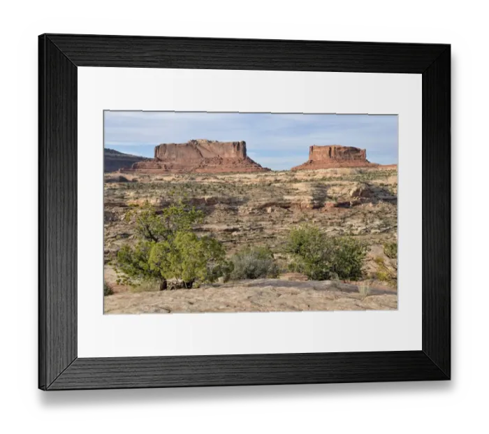 Framed Print : Monitor Butte, left, and Merrimac Butte, right, Canyonlands, Moab, Utah, USA Framed Print : Monitor Butte, left, and Merrimac Butte, right, Canyonlands, Moab, Utah, USA