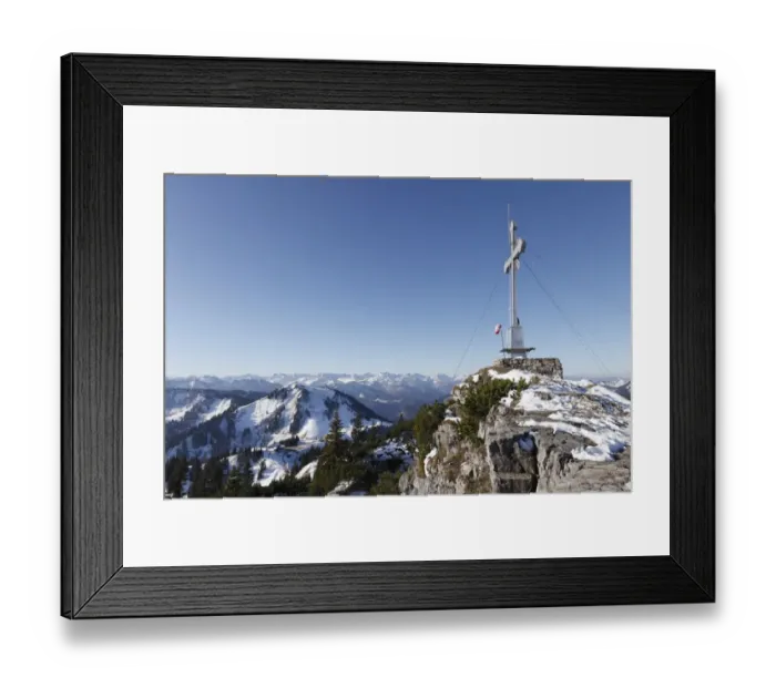 Framed Print : Summit of Mt Wallberg, Mt Setzberg, left, Mangfall mountains, Upper Bavaria, Bavaria, Germany, Europe, PublicGround Framed Print : Summit of Mt Wallberg, Mt Setzberg, left, Mangfall mountains, Upper Bavaria, Bavaria, Germany, Europe, PublicGround