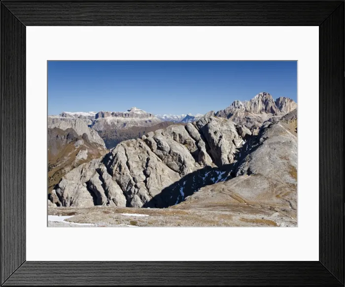 Framed Print : At the Bepi Zac via ferrata in the San Pallegrino valley, above San Pellegrino Pass or Passo San Pellegrino, Sella massif in the back, Dolomites, Trentino, Italy, Europe Framed Print : At the Bepi Zac via ferrata in the San Pallegrino valley, above San Pellegrino Pass or Passo San Pellegrino, Sella massif in the back, Dolomites, Trentino, Italy, Europe