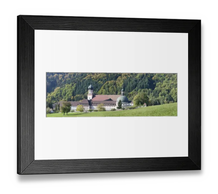 Framed Print : Sankt Trudpert Monastery, Munstertal, Black Forest, Baden-Wurttemberg, Germany Framed Print : Sankt Trudpert Monastery, Munstertal, Black Forest, Baden-Wurttemberg, Germany