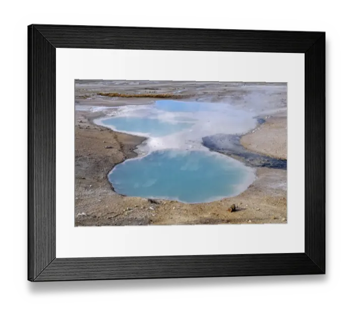 Framed Print : Colloidal Pool, Norris Geyser Basin, Yellowstone National Park, Wyoming, USA Framed Print : Colloidal Pool, Norris Geyser Basin, Yellowstone National Park, Wyoming, USA