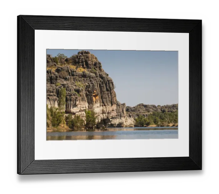 Framed Print : Geikie Gorge, Kimberley, Western Australia Framed Print : Geikie Gorge, Kimberley, Western Australia