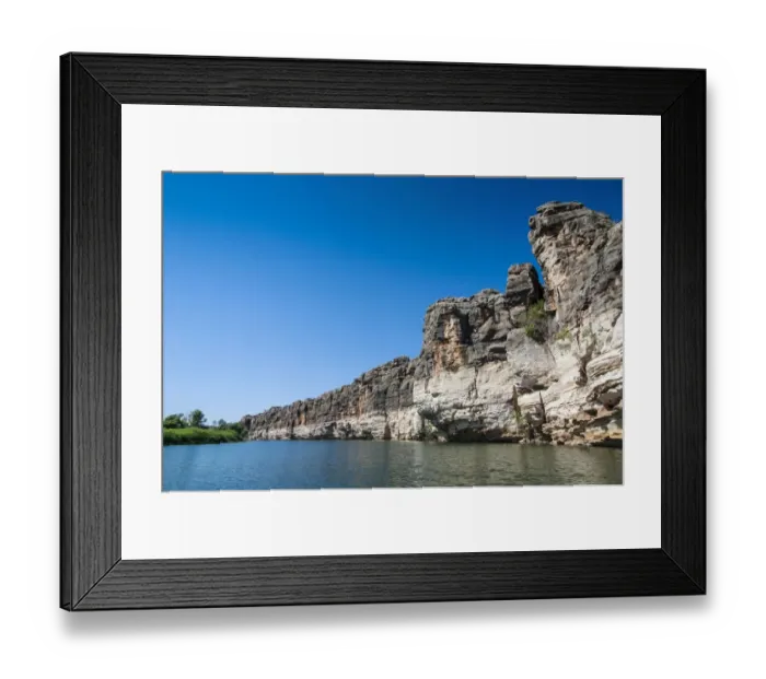 Framed Print : Geikie Gorge, Kimberley, Western Australia Framed Print : Geikie Gorge, Kimberley, Western Australia