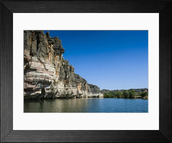 Framed Print : Geikie Gorge, Kimberley, Western Australia Framed Print : Geikie Gorge, Kimberley, Western Australia