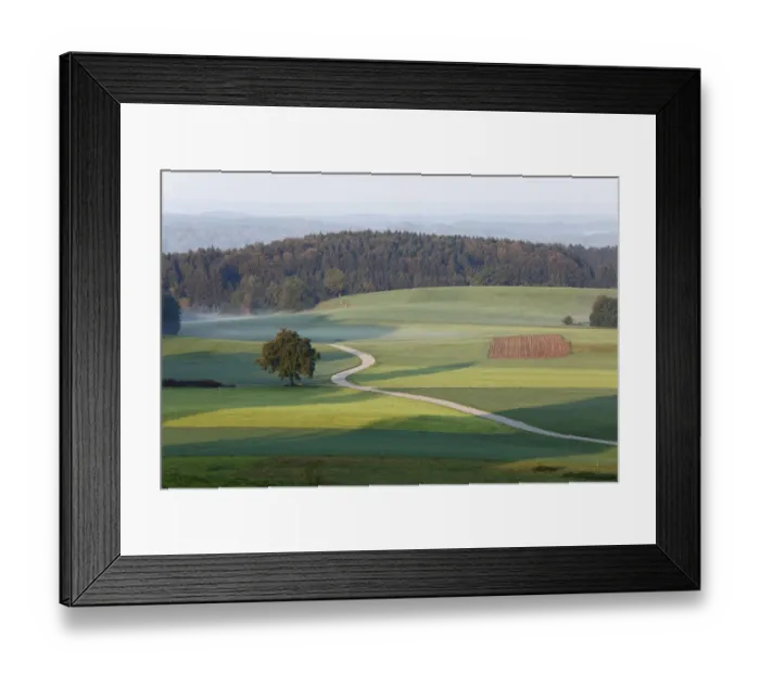 Framed Print : Cultivated landscape near Degerndorf, view from Mt Fuerst-Tegernberg, Muensing, five lakes region, Upper Bavaria, Bavaria, Germany, Europe, PublicGround Framed Print : Cultivated landscape near Degerndorf, view from Mt Fuerst-Tegernberg, Muensing, five lakes region, Upper Bavaria, Bavaria, Germany, Europe, PublicGround